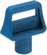 Air bleed key made of plastic