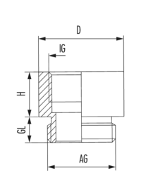 Reducer RE-Ms, Cable Gland