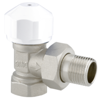 Thermostatventil Eckform voreinstellbar