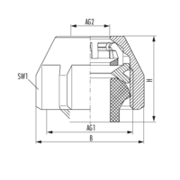 Compression fittings MKV-M