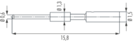 M23 Fast Ethernet PoE contacts, Circular Connector, Connector, M23