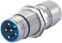 M23 Hybrid Typ 1 Gerätesteckverbinder, M23, Rundsteckverbinder, Steckverbinder, Leistung