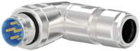 M23 Power right angle coupler connector