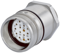M23 Signal panel connector, Signal, M23, Circular Connector, Connector