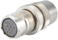 Miniatur Waterproof avec contact de masse Connecteur de couplage, Circular Connector, Connector