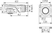 M16 Gerätesteckverbinder