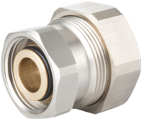 Stahlrohradapter mit Eurokonus-Innengewinde