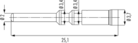 M23 Hybrid Contacts, Power, M23, Circular Connector, Connector