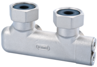 Umlenkstück Eckform absperrbar