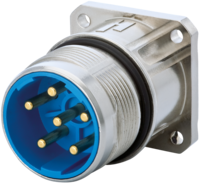 M23 Leistung Gerätesteckverbinder, Rundsteckverbinder, Steckverbinder, M23, Leistung