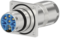 M23 Power panel connector, Circular Connector, Connector, M23, Power