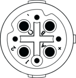 M16 Kontakteinsätze – 8-polig