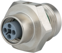 M12 Power Gerätesteckverbinder, Rundsteckverbinder, Steckverbinder, M12, Leistung