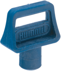 Air bleed key made of plastic