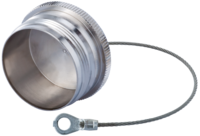 Schutzkappe mit Seil, Rundsteckverbinder, Steckverbinder, Zubehör, M40