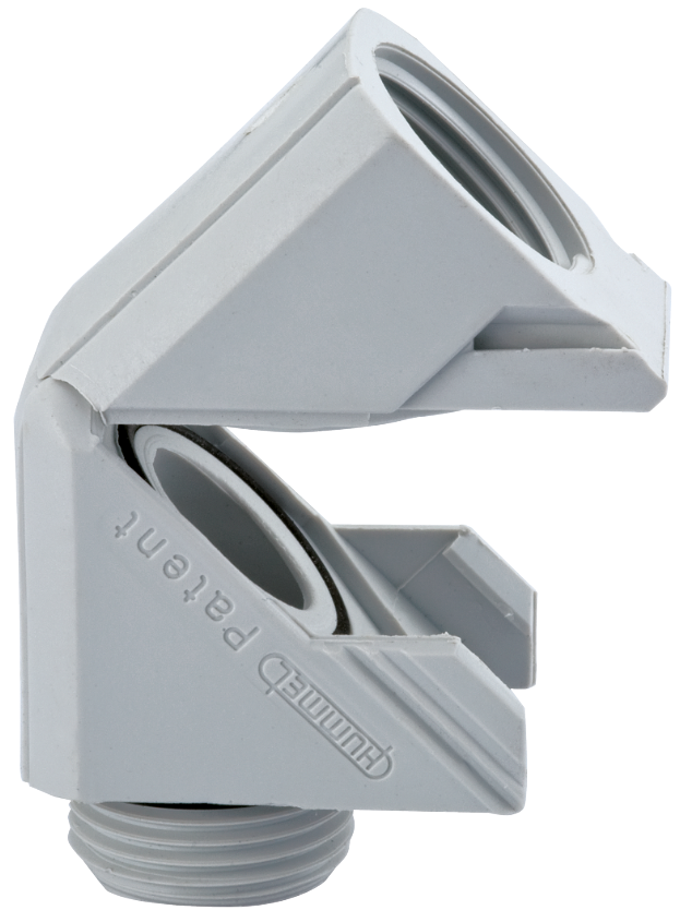 90° Snap Elbow with o-ring, Cable Gland