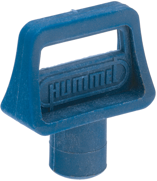 Air bleed key made of plastic