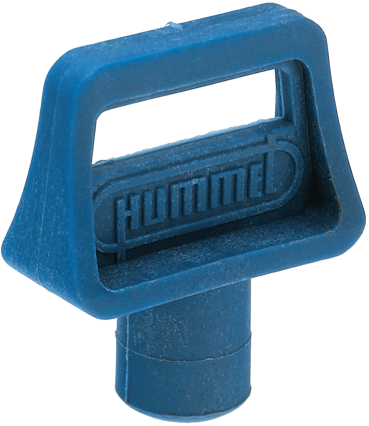 Air bleed key made of plastic