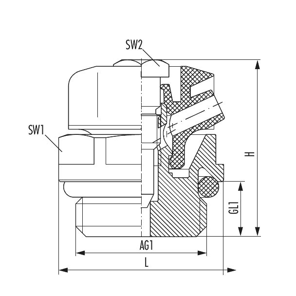 Air bleeder valve turnable with o-ring
