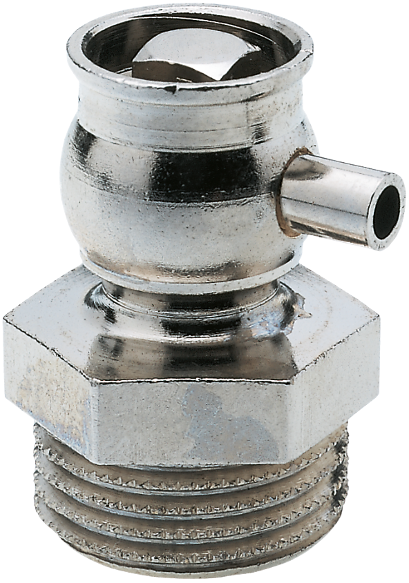 Air bleeder valve with key operation