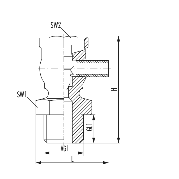 Air bleeder valve with key operation