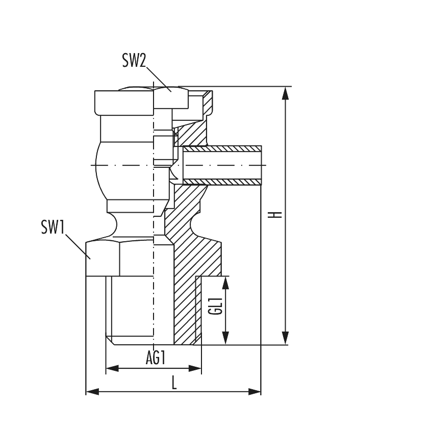 Air bleeder valve with key operation