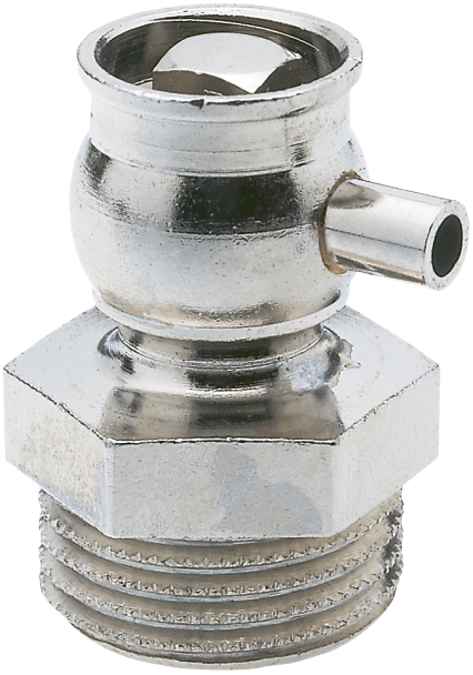 Air bleeder valve with key operation