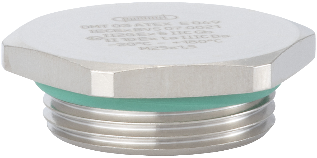 ﻿Bouchon V-Ms-FKM-Ex avec joint torique, Cable Gland