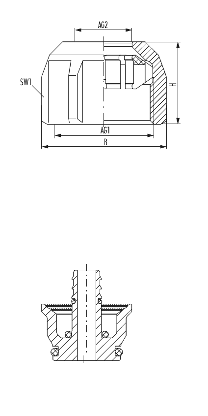 Compression fittings MKV-K
