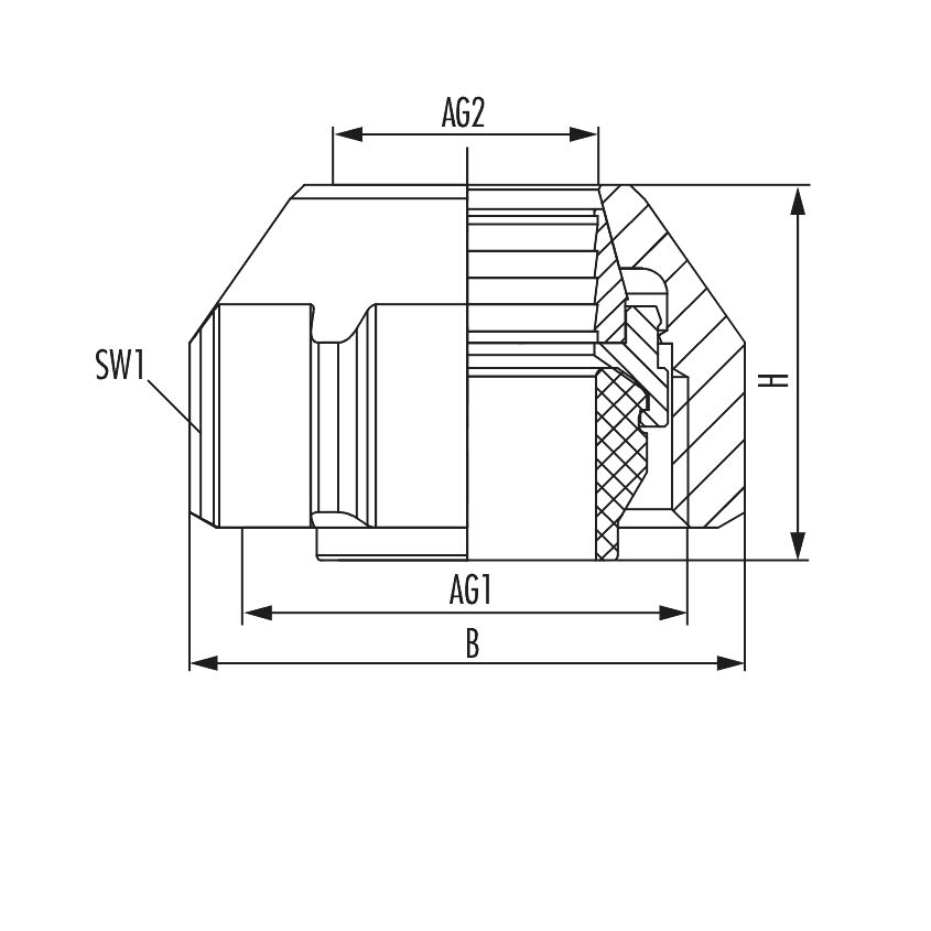 Compression fittings SpeedFIX