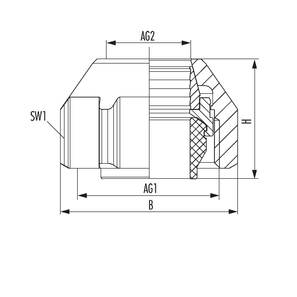 Compression fittings SpeedFIX