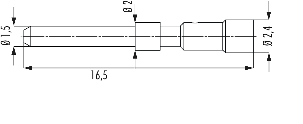 Contacts M12 Power, Power, M12, Circular Connector, Connector
