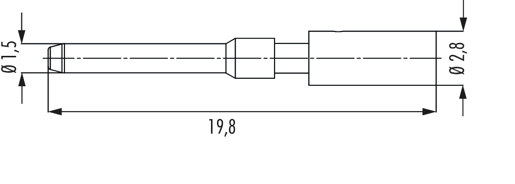 Contacts M12 Power, Power, M12, Circular Connector, Connector