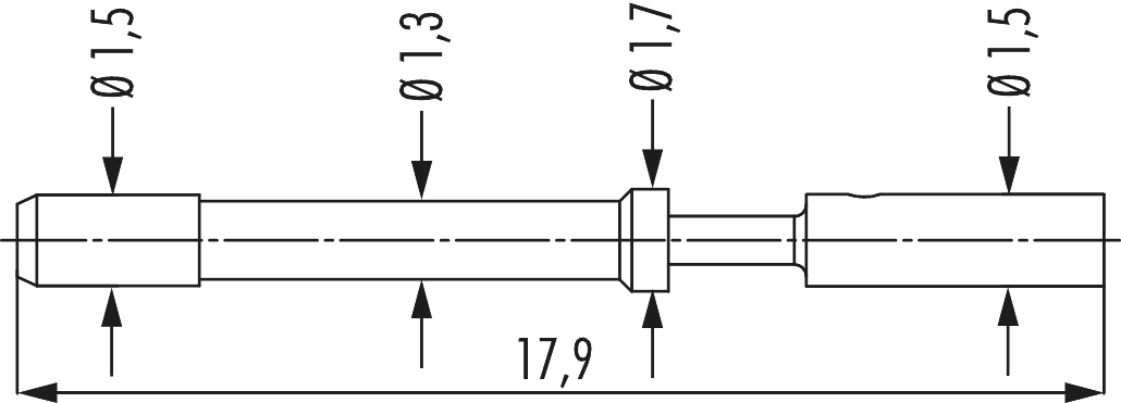 Contacts M23 Hybrid, Circular Connector, Connector, M23