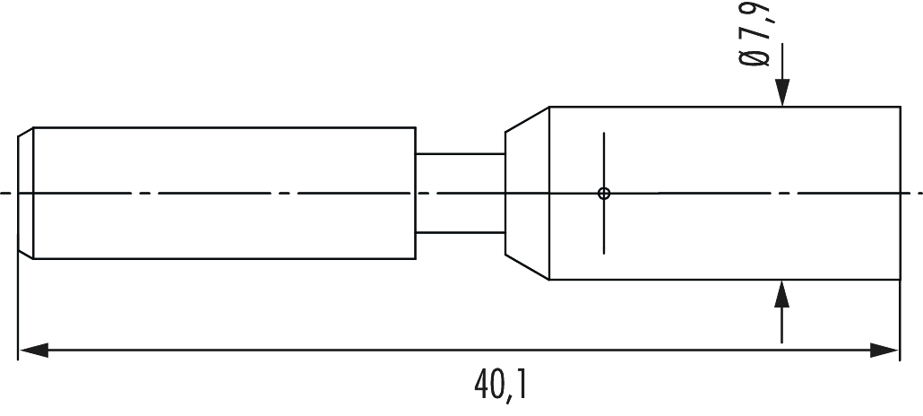 Contacts M40 Hybrid, Circular Connector, Connector, M40, Hybrid