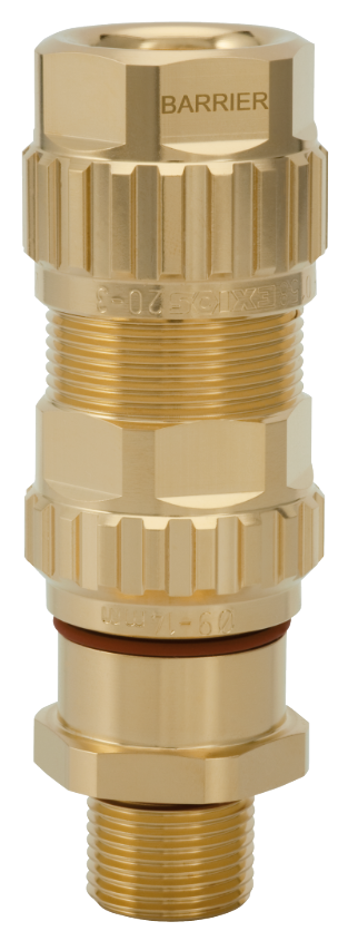 EXIOS +Barrier brass blank, Cable Gland, EXIOS