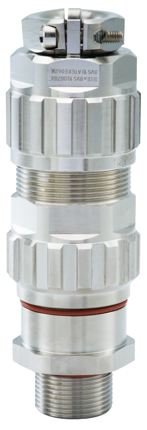 EXIOS +MZ Messing vernickelt, Kabelverschraubung, EXIOS