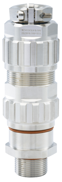 EXIOS +MZ nickel-plated brass, Cable Gland, EXIOS