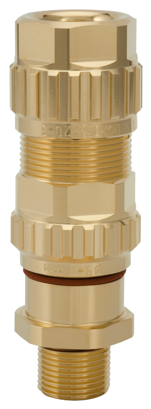 EXIOS +Standard brass blank, Cable Gland, EXIOS
