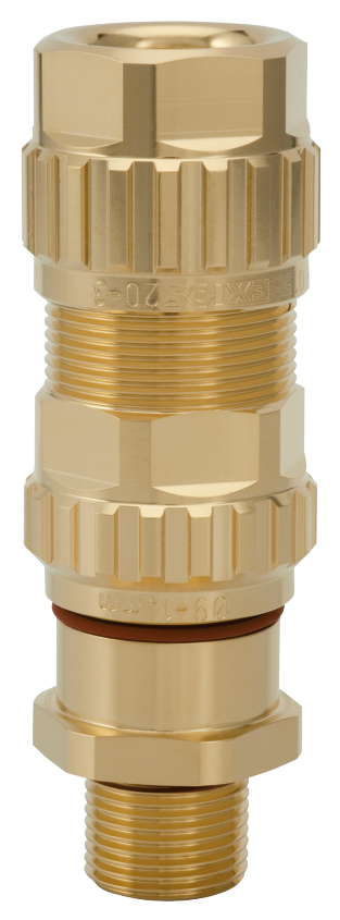 EXIOS +Standard Messing blank, Kabelverschraubung, EXIOS