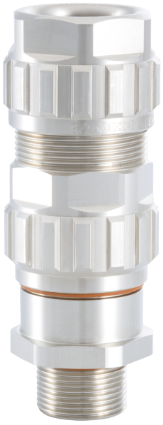 EXIOS +Standard nickel-plated brass, Cable Gland, EXIOS