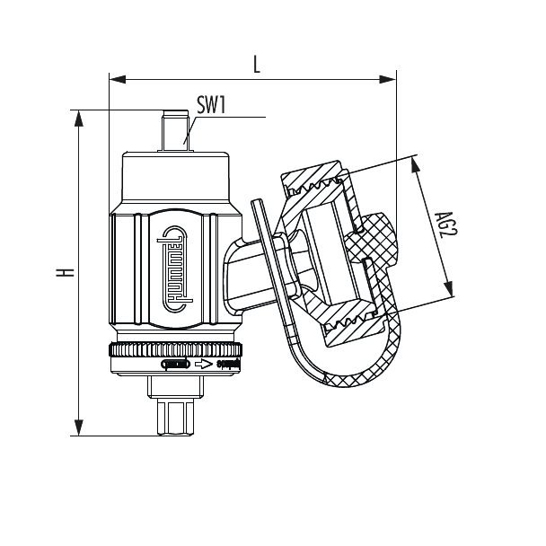 Filling and emptying tool