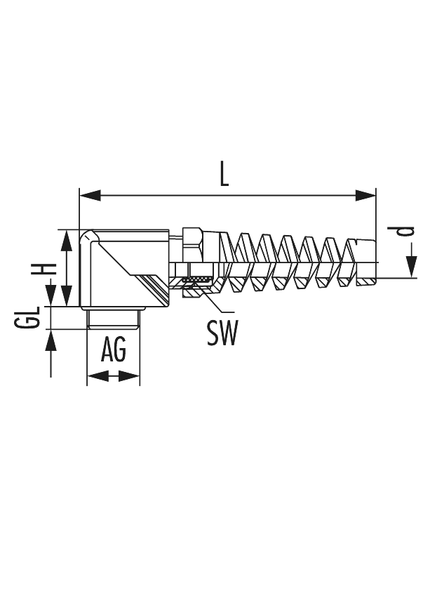 HSK-W-Flex, Cable Gland
