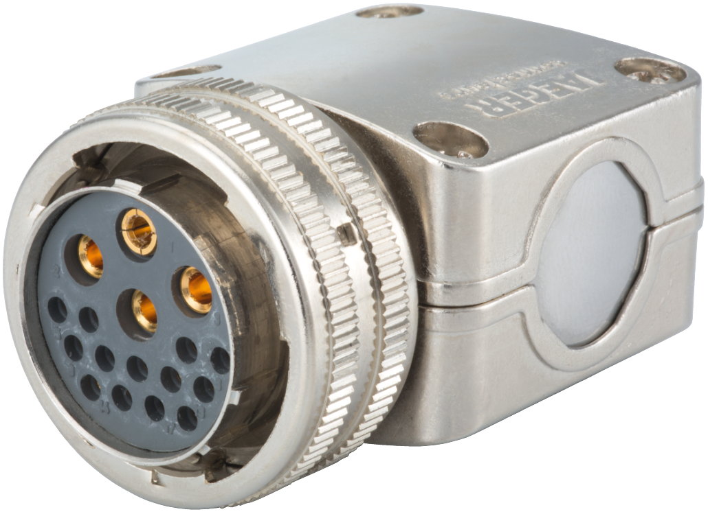 Industrielle 17 contacts panachés Connecteur de câble