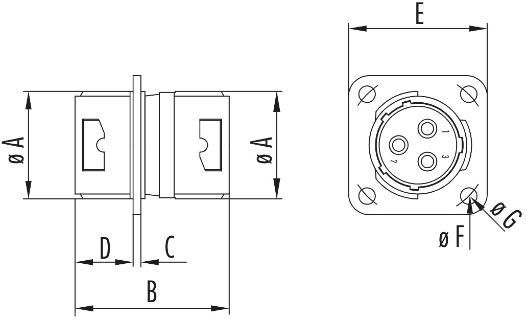 Industrielle conduit mural