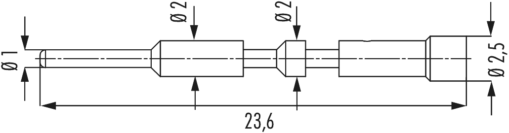 Kontakte M23 Hybrid, Leistung, M23, Rundsteckverbinder, Steckverbinder