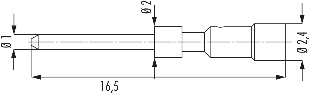 Kontakte M23 Signal, M16, M23, Signal, Rundsteckverbinder, Steckverbinder