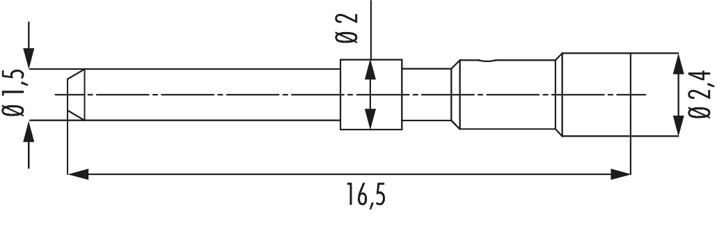 Kontakte M23 Signal, M16, M23, Signal, Rundsteckverbinder, Steckverbinder