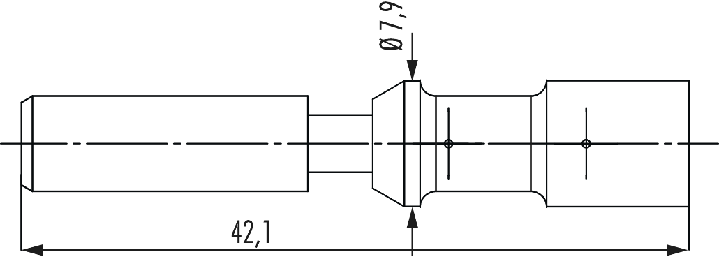 Kontakte M40 Hybrid, Rundsteckverbinder, Steckverbinder, M40, Hybrid