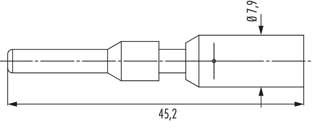 Kontakte M40 Hybrid, Rundsteckverbinder, Steckverbinder, M40, Hybrid